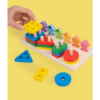 2 in 1 Fishing Log Educational Shape Sorting Board - Montessori Inspired - Image 4