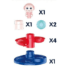 5 Layer Ball Drop and Roll Swirling Tower for Baby and Toddler Development - Image 4