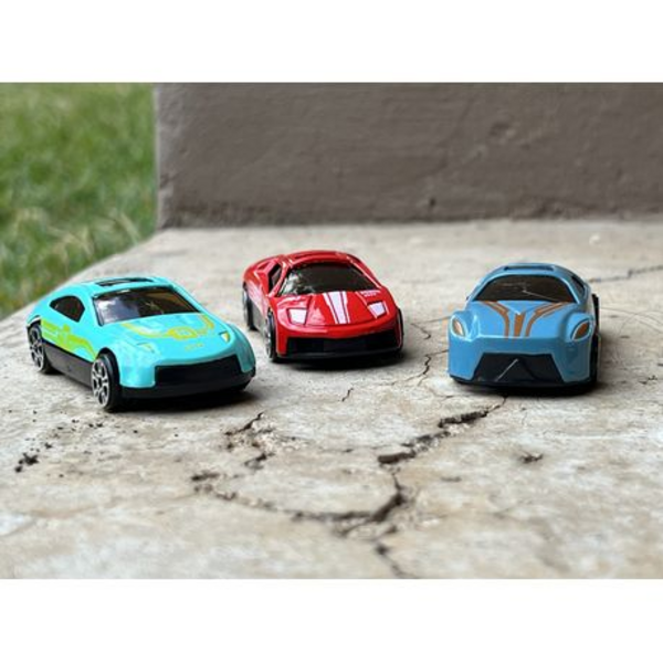 Die-Cast Mini Motor Mania: 6-Pack of Speed Demons for Indoor / Outdoor FUN! - Image 6