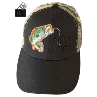 No! You Bite Me - Embroidered Baseball Cap: Get Others Hooked on Your Style