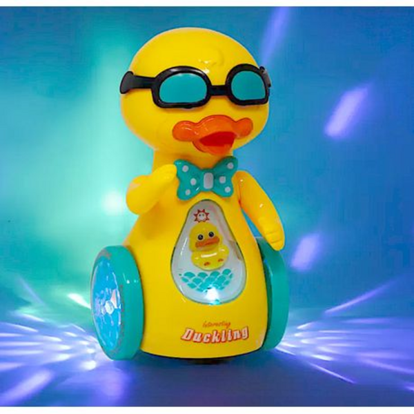 Quackers Galore! The Wacky Toy Ducking Rolles around Your Home