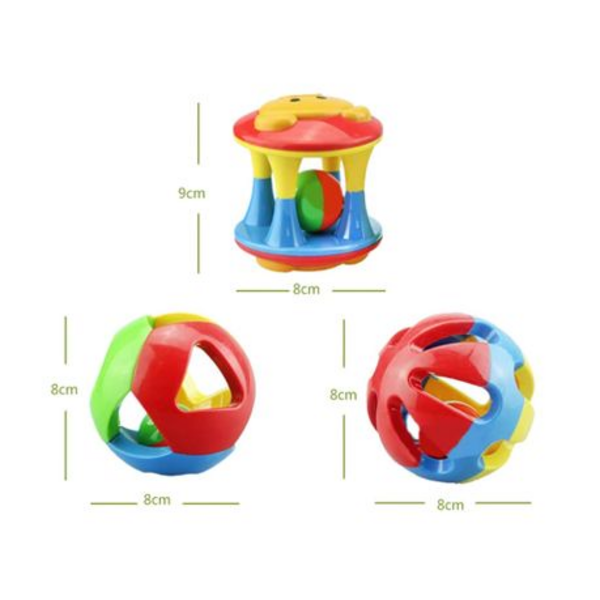 Rattle Your Way to Fun: The Ultimate Sensory Trio!