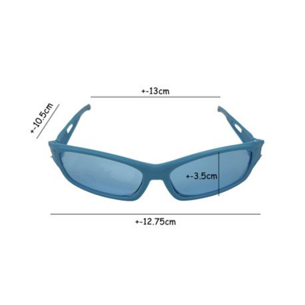 Kids Party Favors - 12 Pack Multi Colour Transparent Tinted Glasses - Image 3