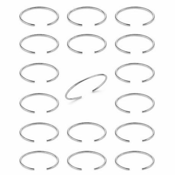 Elevate your style with simplicity and elegance nose ring - Image 3