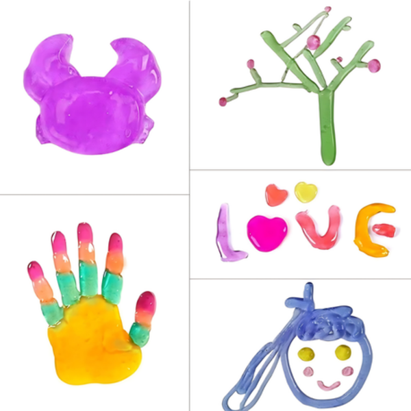Squishy, Stretchy, Sensory Fun: 12 Tubs of Gooey Goodness! Slime Sensation!