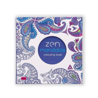 Find Your Inner Peace: 24-Page Zen Mandalas Creative Colouring Book