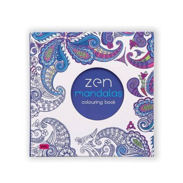Find Your Inner Peace: 24-Page Zen Mandalas Creative Colouring Book