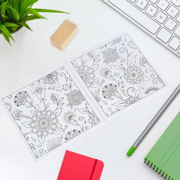 Find Your Inner Peace: 24-Page Zen Mandalas Creative Colouring Book