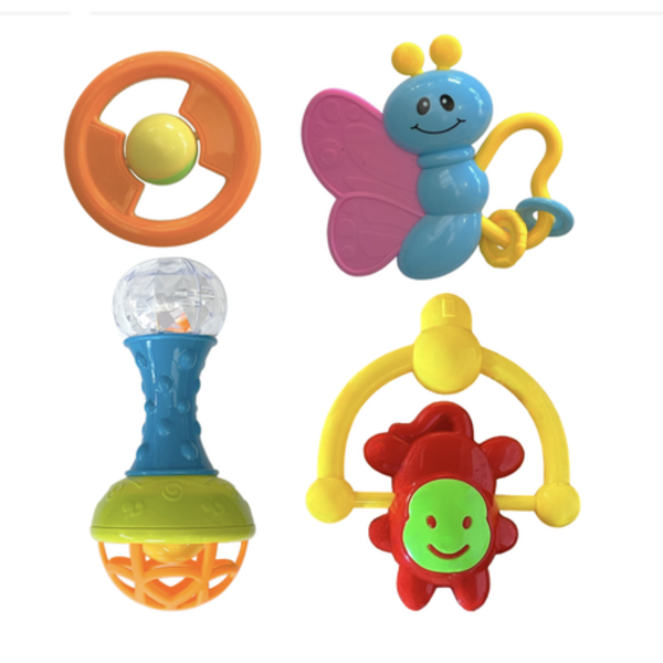 The Sensory Symphony Rattles for Cuties (0m+)
