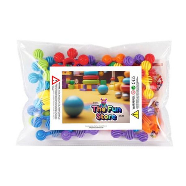 70 Piece Interlocking STEM Sunflower Building and Construction Block Toys