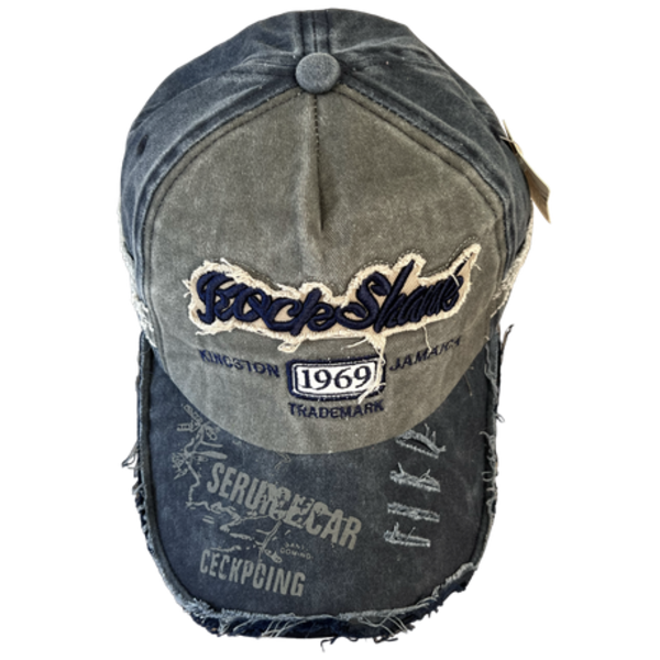 Groovy Vibes for Men and Women: Retro Rock Shank Jamaica Baseball Cap 1969! - Image 2