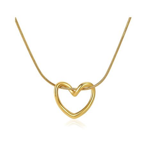 Love at First Sight: The Elegant Hollow Heart Pendant - Image 11