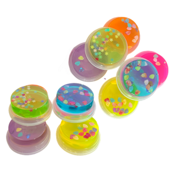 Squishy, Stretchy, Sensory Fun: 12 Tubs of Gooey Goodness! Slime Sensation!