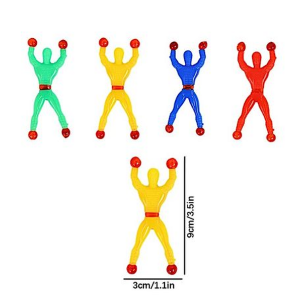 Sticky Shenanigans - Gravity-Defying Stretchy Men - 5 Pack - Image 6