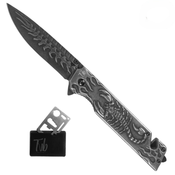 Unleash Adventure With Our Tvb Scorpion Folding Knife
