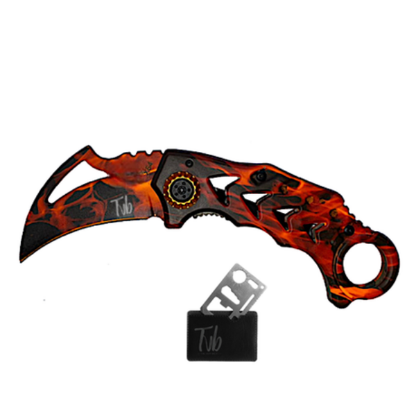 Unleash Your Inner Ninja Tvb X64 Folding Knife - Image 2