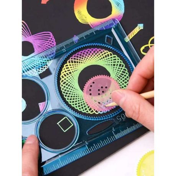 Set Your Inner Artist Free: Mandala Magic Pattern Creation and Drawing Kit! - Image 16