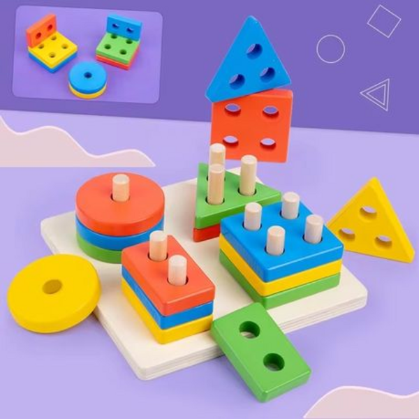 STEM Montessori Wooden Early Educational Products for Child Development
