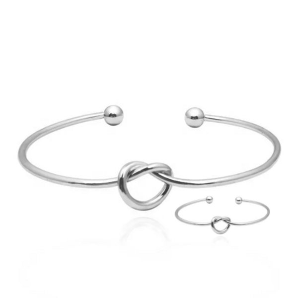 Love is in the Loop and on Your Wrist - The Love Knot Bangle & Ring Set! - Image 6