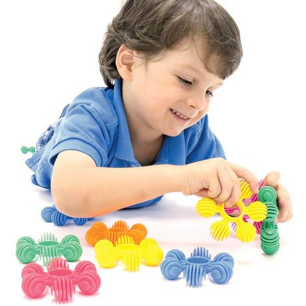 70 Piece Interlocking STEM Sunflower Building and Construction Block Toys