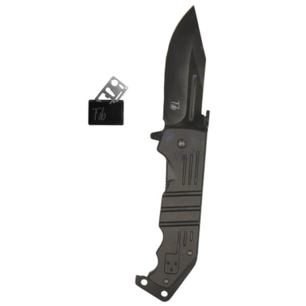 Tvb Folding Black Hunters Knife - Inspired By COLD STEEL's AK 47 EDC - Image 5