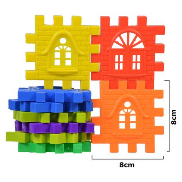Build Your Dream Home (Without the Mortgage!) - Interlocking Square Blocks