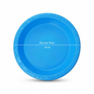 Durable Plastic Dessert Plates - 18cm - 100pc Parties, Events & Weddings