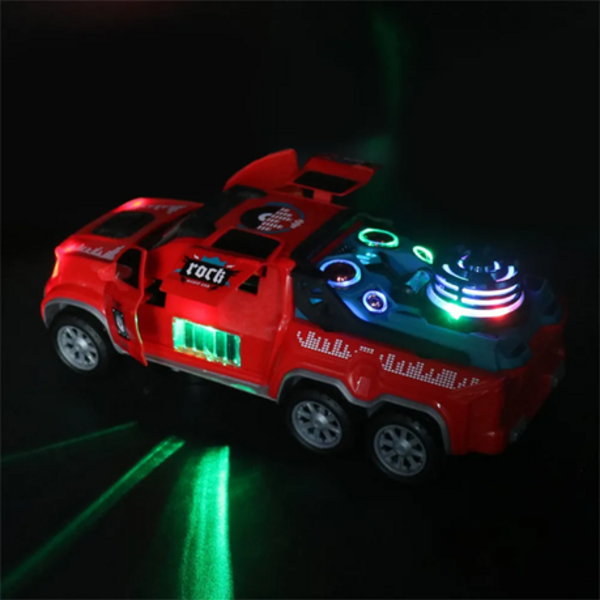Rotating Stunt Pickup Truck Electric Off-Road Vehicle Music Lights Car - Image 5