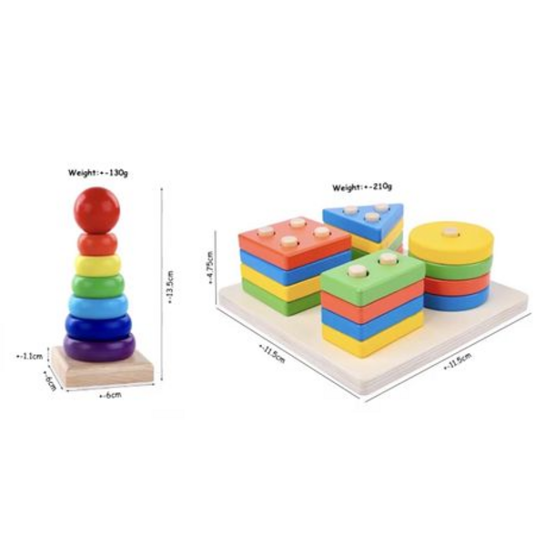 STEM Montessori Wooden Early Educational Products for Child Development