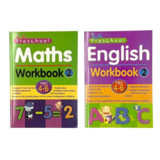 Building Foundations - Preschool Workbooks in Maths and English for Kids