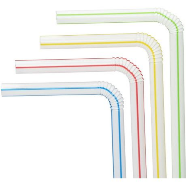 Twist and Sip: Pastel Colored Drinking Straws for Kids and Adults - Image 3