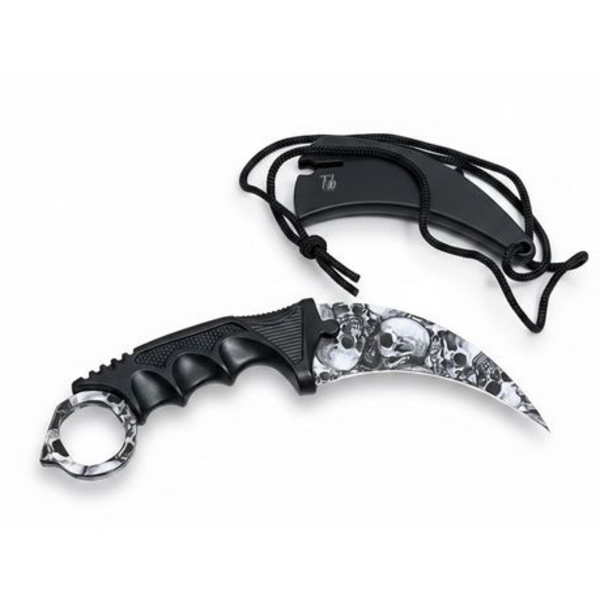 Unleash Your Inner Warrior with our Karambit Tiger Claw Skeli Curved Knife