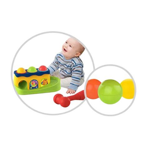 Hammer Time! - Classic Educational Hammer Ball Toy for Babies & Toddlers