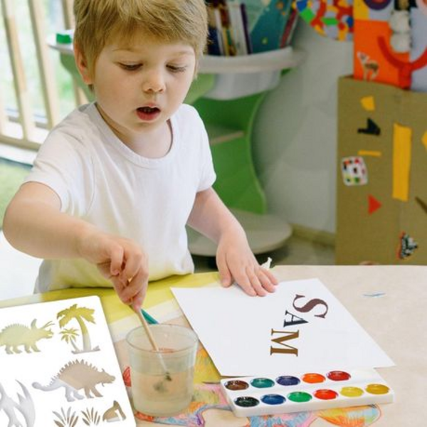 Learn and Create - Kids Alphabet and Numbers Stencil for Fun Projects! - Image 6