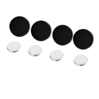 Go Stealth Mode Sneakily Stylish Magnetic Black Stud Earrings