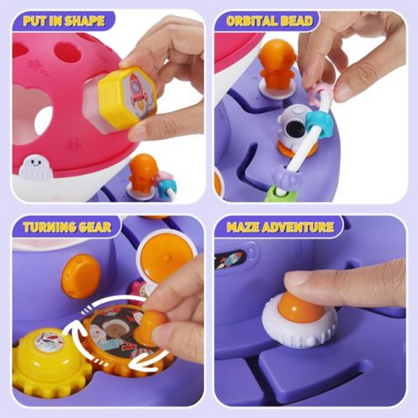 Learn & Play: Baby Musical Shape Sorter & Fine Motor Toy -18+ Months - Image 3