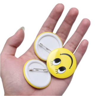 Pin-tastic Smiles: A Variety Pack of Smiley Face Pins! Favours Gifts Prizes