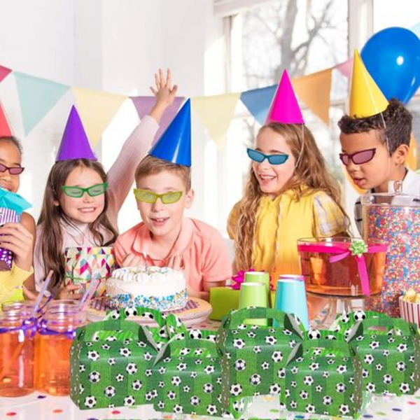 Kids Party Favors - 12 Pack Multi Colour Transparent Tinted Glasses - Image 5