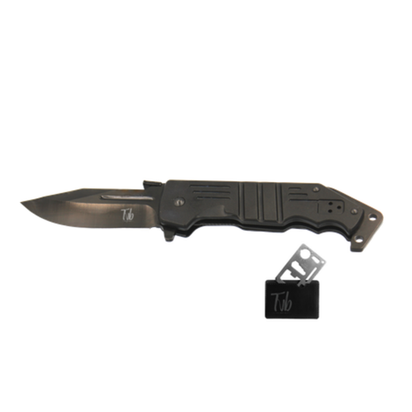 Tvb Folding Black Hunters Knife - Inspired By COLD STEEL's AK 47 EDC - Image 6