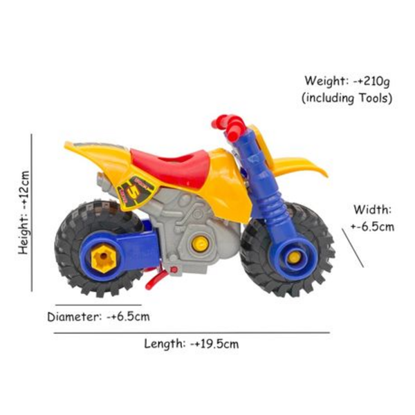 Zoom Around Your Imagination: The Take-Apart Scooter Toy! Hours of Fun! - Image 11