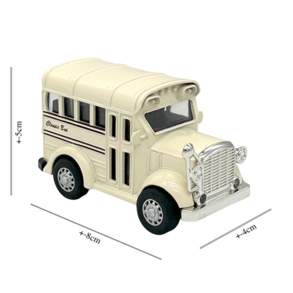 Die-Cast Metal Toy Bus - Image 4