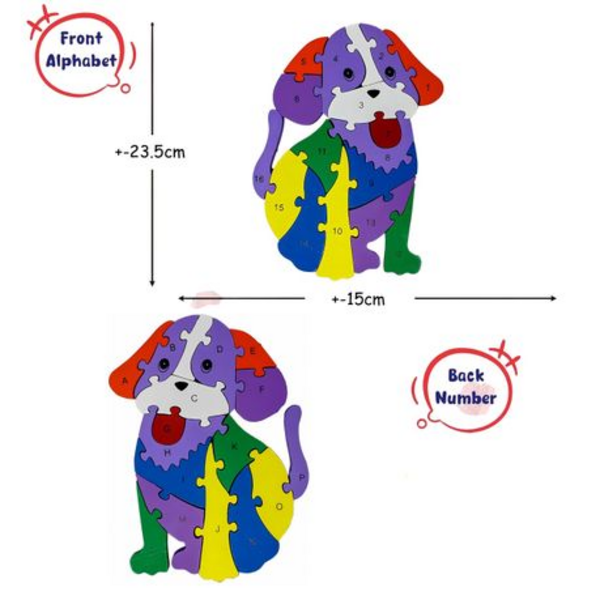 Paws for a Moment and Learn with our Puppy Shaped Puzzle - Image 5