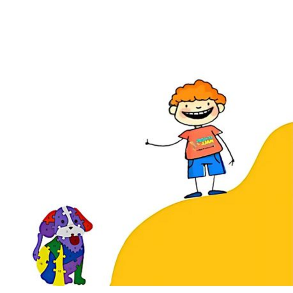 Paws for a Moment and Learn with our Puppy Shaped Puzzle - Image 2