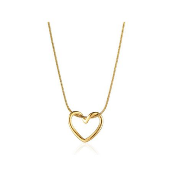 Love at First Sight: The Elegant Hollow Heart Pendant - Image 6