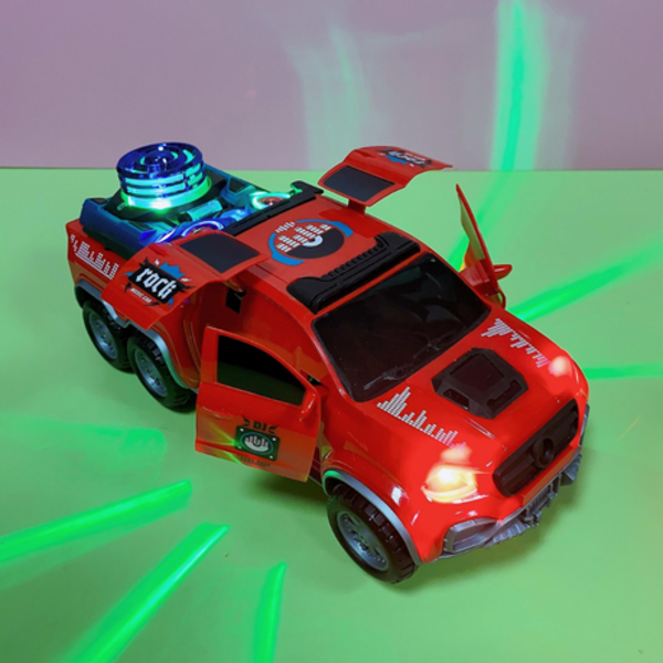 Rotating Stunt Pickup Truck Electric Off-Road Vehicle Music Lights Car - Image 7