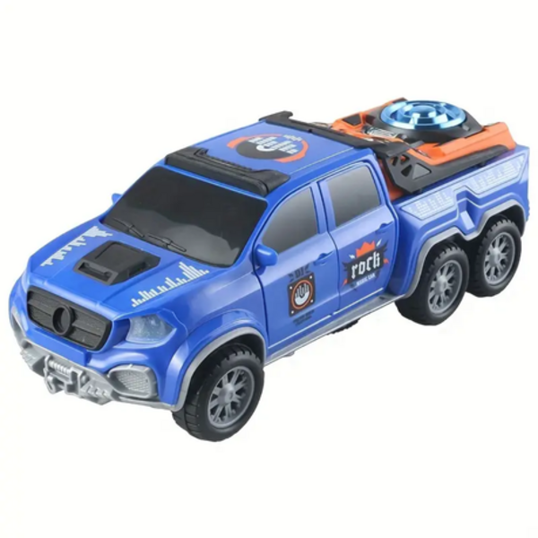 Rotating Stunt Pickup Truck Electric Off-Road Vehicle Music Lights Car