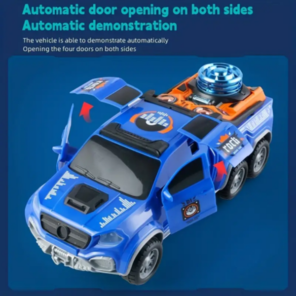 Rotating Stunt Pickup Truck Electric Off-Road Vehicle Music Lights Car - Image 10