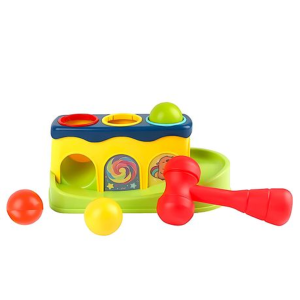 Hammer Time! - Classic Educational Hammer Ball Toy for Babies & Toddlers