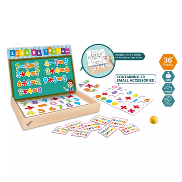 Magnetic Boards, Numbers & Maths Symbol Signs for Toddlers & Kids & Gift