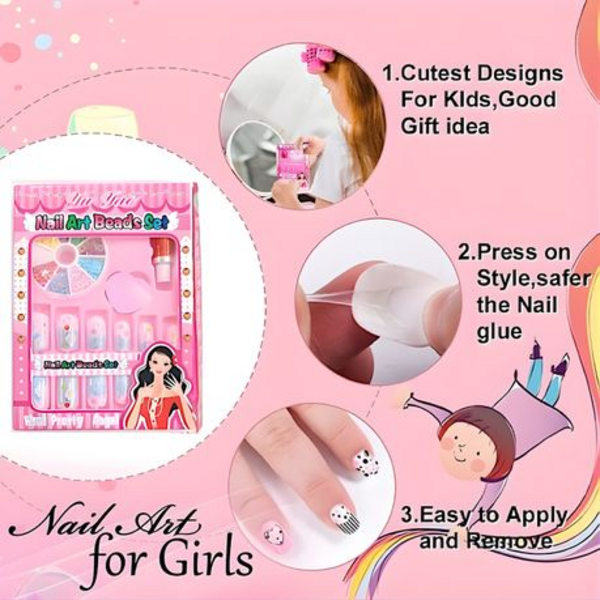 Creative Fun for Kids - Bulk Pack of 12 Kids Nail Art Sets